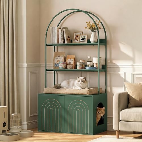 Arched Cat Litter Box Enclosure