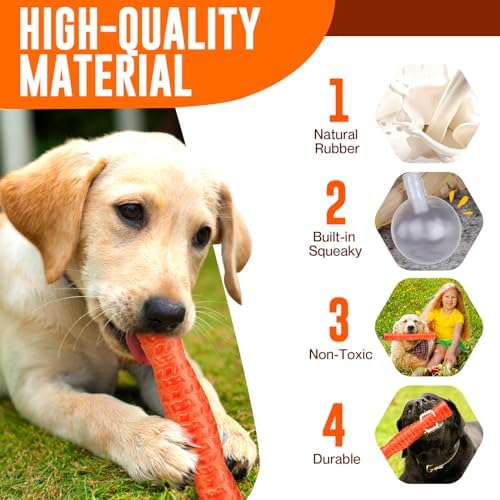 LOYEE Dog Squeaky Toys Interactive Dog Toys