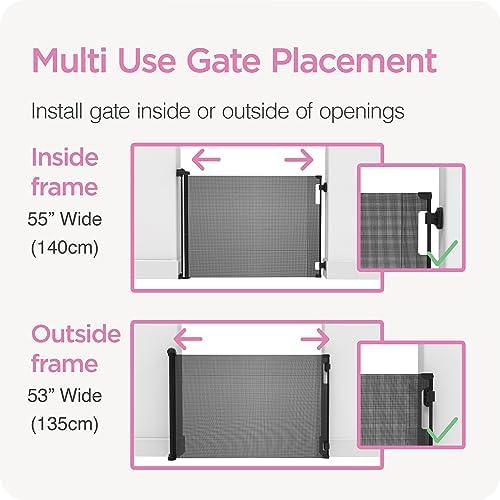 Perma Child Safety Retractable Baby Gate