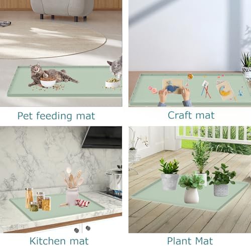 Cat Litter Mat, Silicone Large Cat Mat