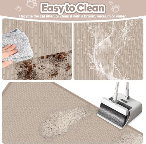 Kalolary Cat Litter Mats