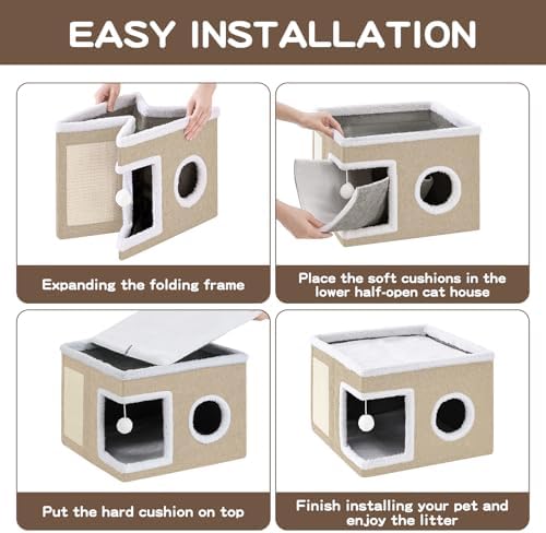 Large Cat Houses for Indoor Cats