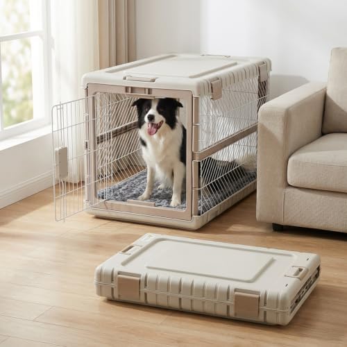 ZOMISIA Collapsible Dog Crate