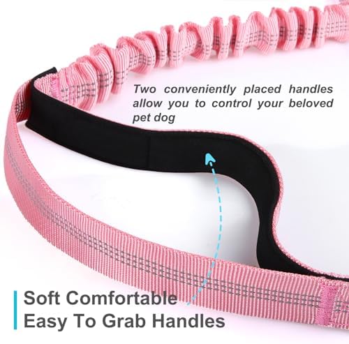 Laqibak Hands Free Dog Leash, Adjustable Waist Leash