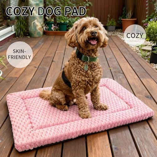 Dog Bed Mat - Dog Crate Pad - Reversible Mat