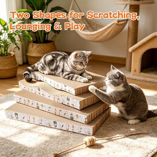 PatiencET Cat Scratcher Cardboard Pads