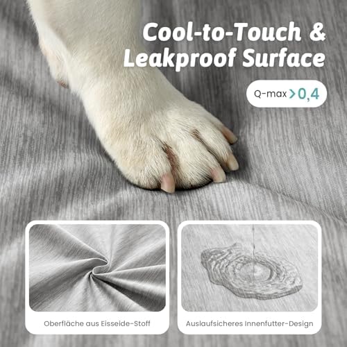 COZY KISS Orthopedic Dog Cooling Bed