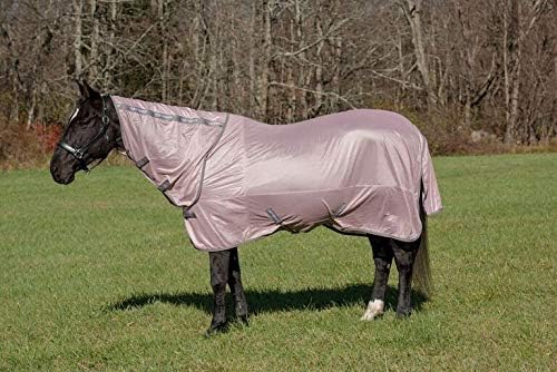 TuffRider Comfy Mesh Combo Neck Fly Sheet - Adobe Rose - 72