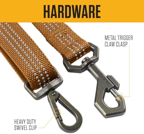 Carhartt Shock Absorbing Dog Leash Carhartt Brown