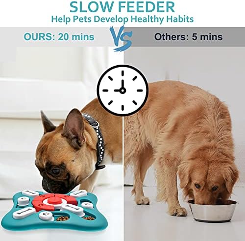 PETSTA Dog Puzzle Toys, Treat Dispensing Dog Enrichment Toys