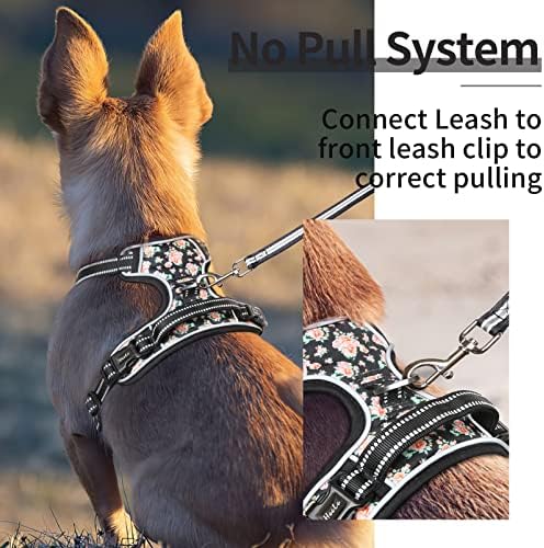 HEELE Dog Harness Harness for Small Dogs No Pull Dog Vest Harness for Small Dog