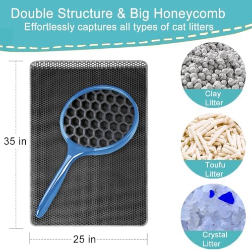 Cat Litter Mats, Upgraded Litter Trap Mat