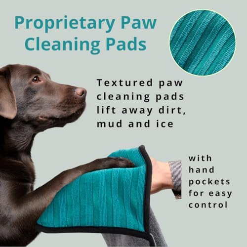 Microfiber Dog Towel & Paw Cleaner – Super Absorbent
