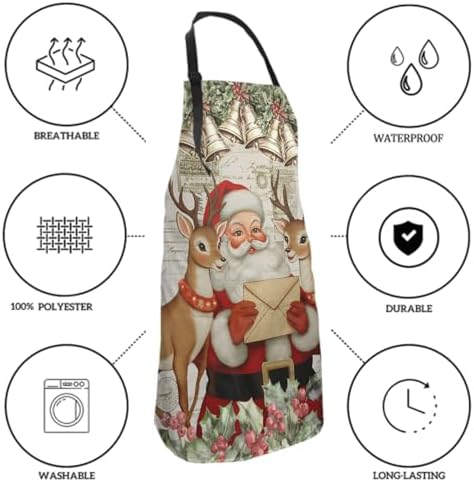 Giwawa Apron Unisex Resistant 33 x 28 inches