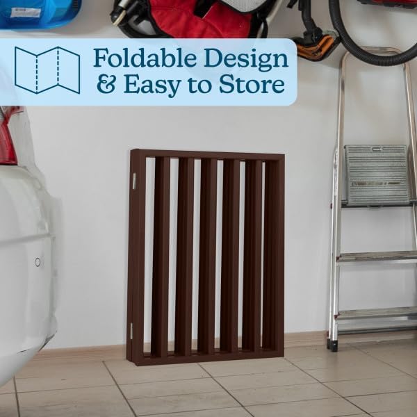 Pet Gate - 4-Panel Indoor Foldable Dog Fence