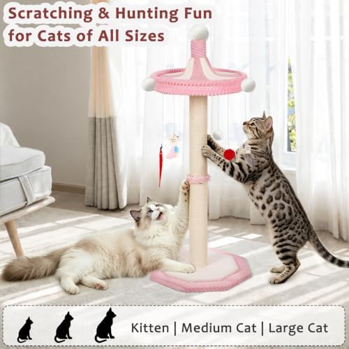 Carousel Cat Scratching Post