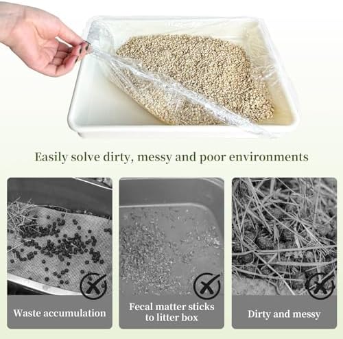 Disposable 50 pcs Small Animal Cage Liners