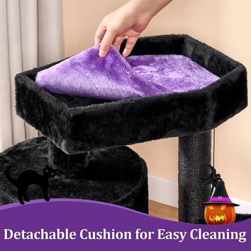 BEWISHOME Cat Tree for Indoor Cats, Gothic Cat Tree