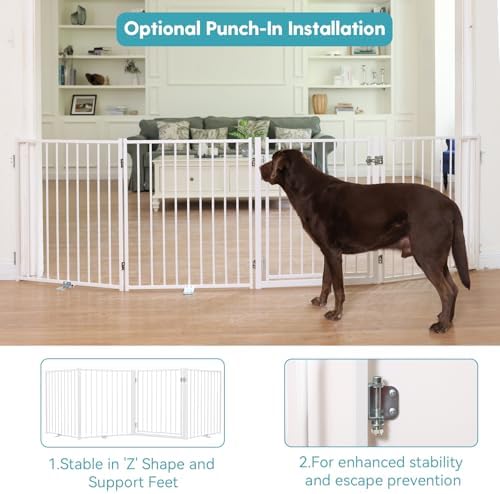 No Pawblems Freestanding Dog Gate