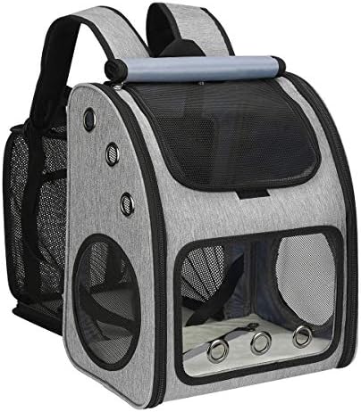 Expandable Cat Carrier Backpack, Large Space, Airline Approved