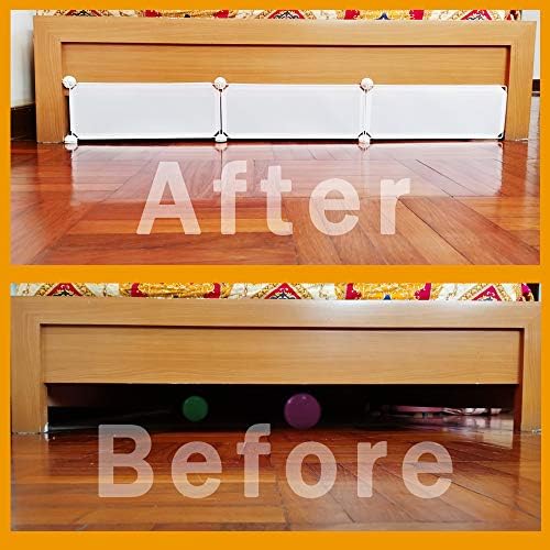 Under Bed Blocker for Pets, Gap Bumper for Under Bed, Stop Things Going Under