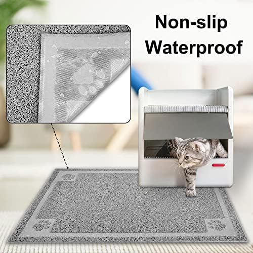 UPSKY Large Cat Litter Mat Trapper 35"×23", Waterproof