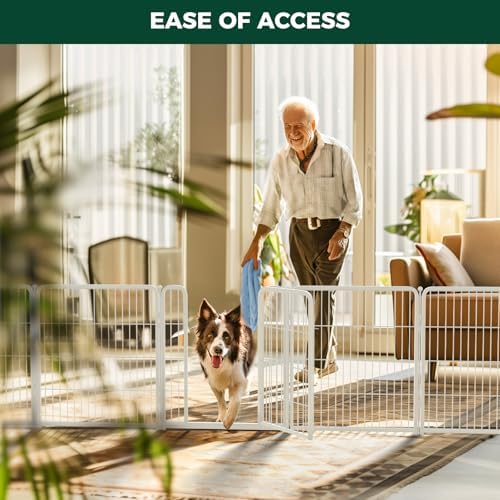 FXW Dog Gate, Extra Wide Adjustable