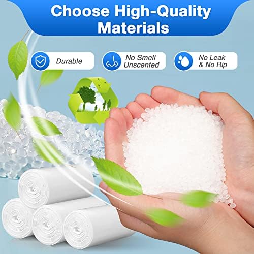 Charmount 1.2 Gallon Small Trash Bags