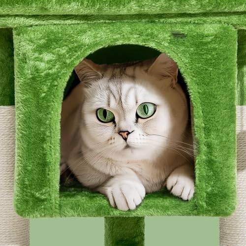 Yaheetech 23.5in Small Low-Profile Cat Tree Condo