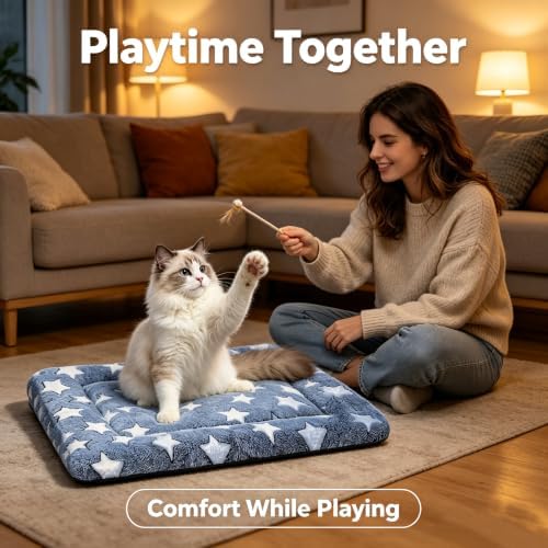 Dog Bed Mat - Comfortable Dog Kennel Pad