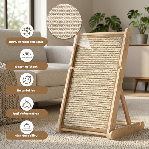XiaZ Cat Scratcher, No Assembly Required, Foldable Cat Scratchers