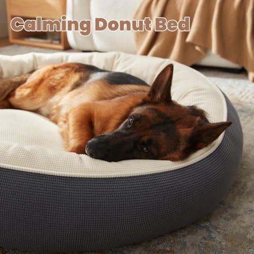 45 inch Soft Touch Fleece Donut Dog Bed