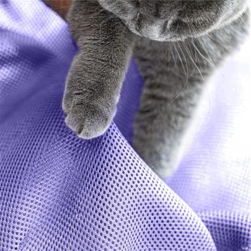 JUNSPOW Cat Bed Sleeping Cat Hammock, 16.9in x 16.9in x 9.5in