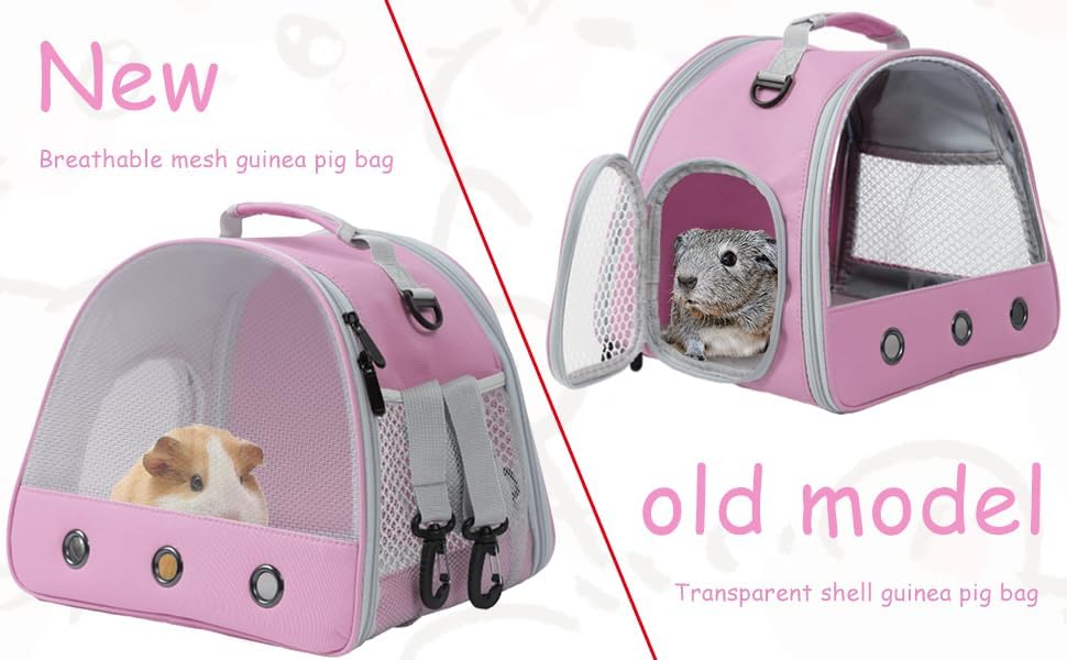 Breathable Guinea Pig Carrier Backpack