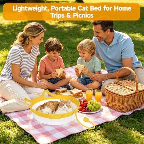 Cotton Rope Cat Bed, Instinct Hand Woven Cat Basket