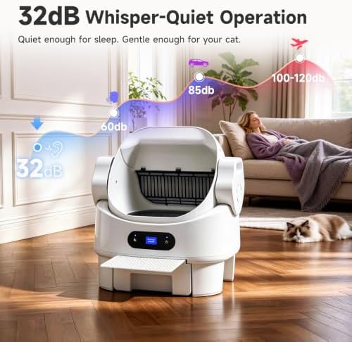 Open Top Automatic Self Cleaning Multiple Cat Litter Box