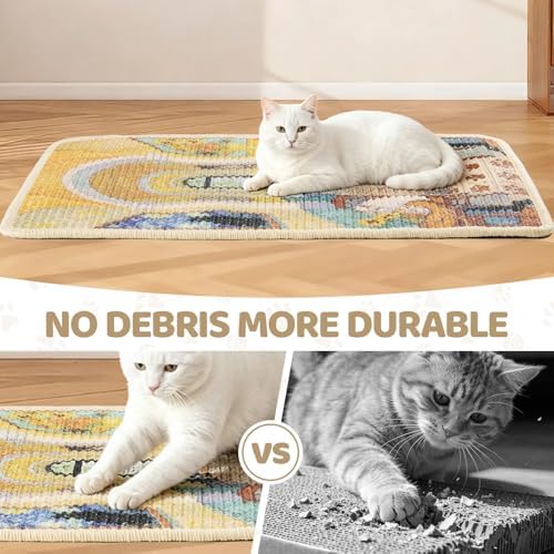 Cat Scratch Furniture Protector Pad Sisal Mat