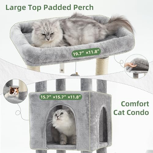Gitelsnour Sturdy Cat Tree Tower