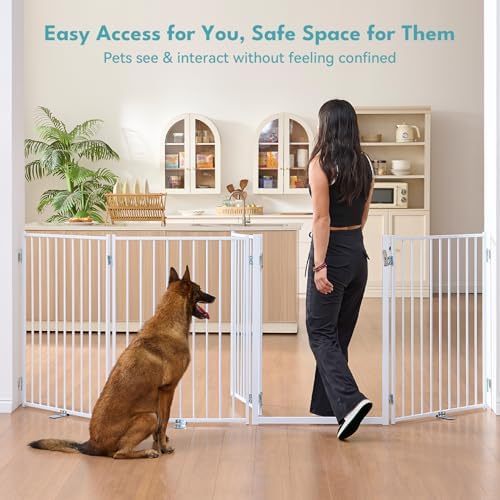 No Pawblems Freestanding Dog Gate
