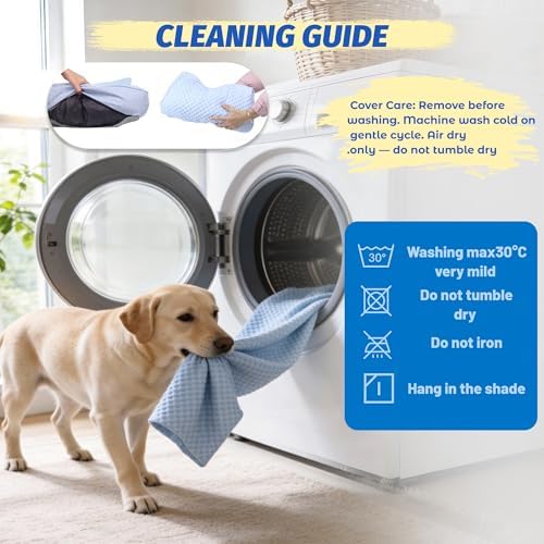 WATANIYA PET Cooling Dog Bed, Washable Cooling Mat