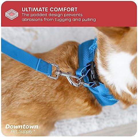Downtown Pet Supply Step-in Dog Harness – No Pull, Adjustable Padded Mesh