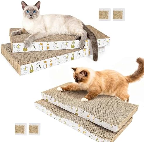 PatiencET Cat Scratcher Cardboard Pads