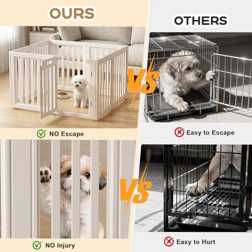 Dog Playpen Indoor, Puppy Playpen, 8 Panels