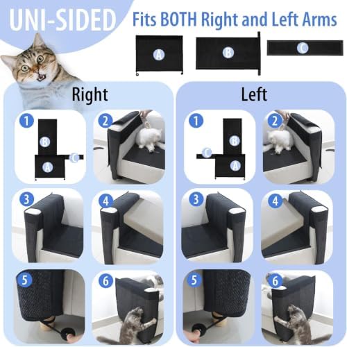 Oroonoko Cat Scratch Couch Protector, Couch Protector from Cat Claws