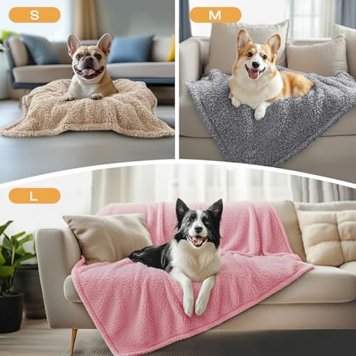 Luciphia 3 Pack Soft Sherpa Fleece Blankets