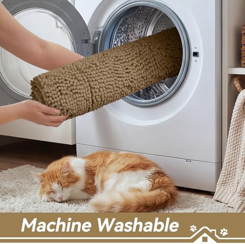 Bcoimo Super Absorbent Cat Door Mat