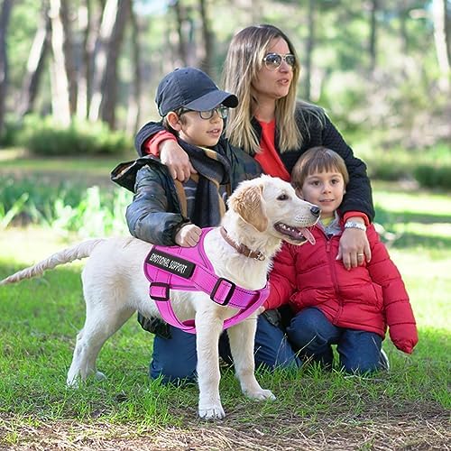 voopet Service Dog Harness, Emotional Support Pet Vest Harness, Reflective