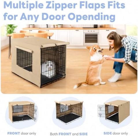 Seiyierr Dog Crate Cover