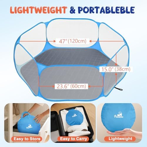 Pawaboo Small Animals Playpen
