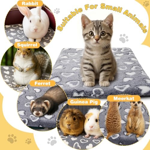 VitalCozy 3 Pcs Waterproof Reversible Dog Cat Crate Pad
